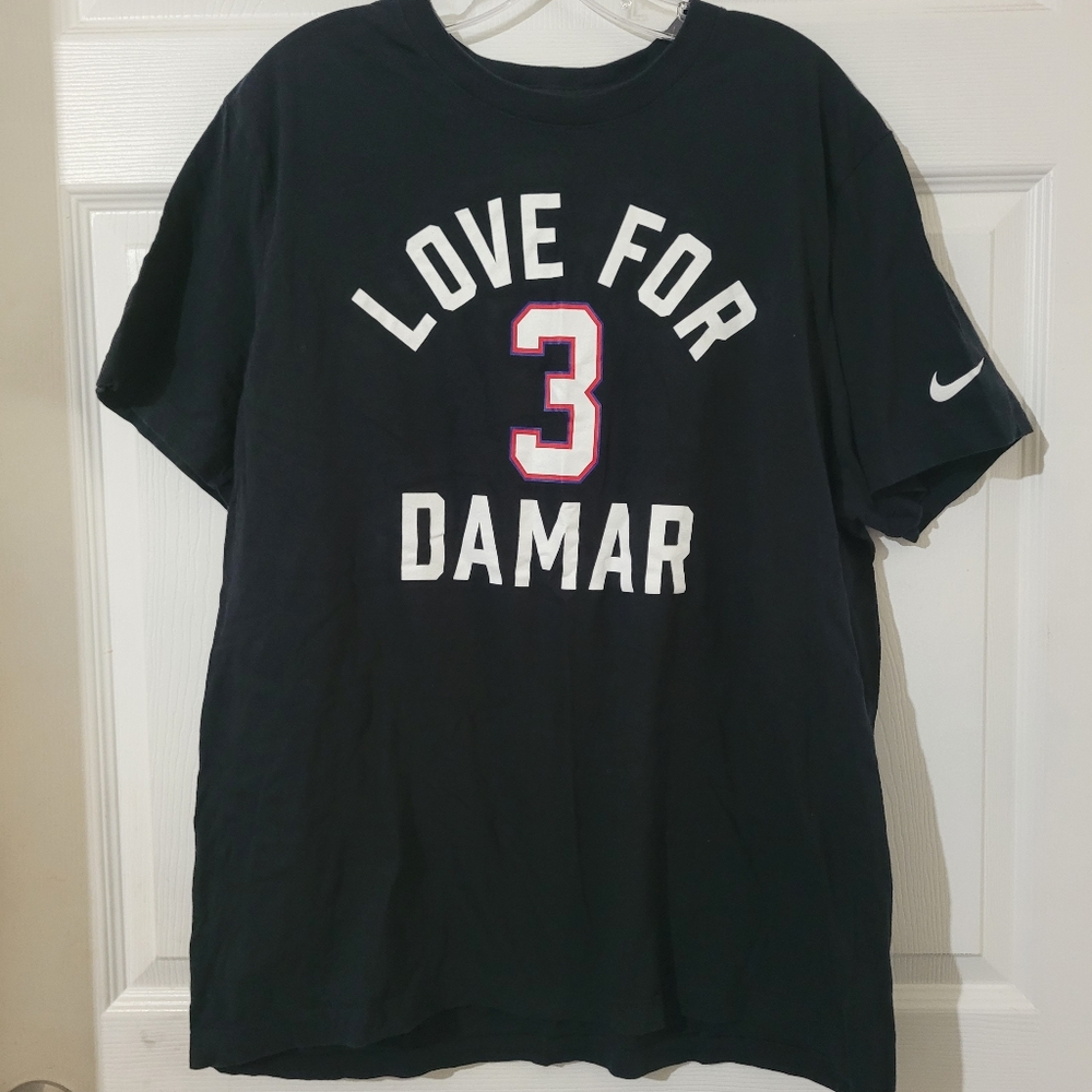 Men Size XL Nike Love For Damar 3 Buffalo BILLS NFL black Tshirt